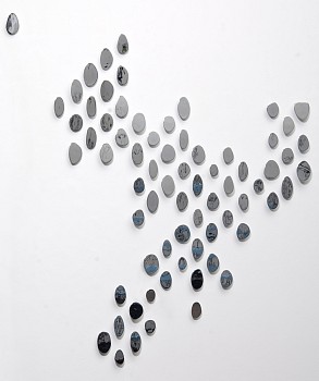 Carolina Sardi -&nbsp;Firmamento (Sold) 82 x 73 x 2 in.