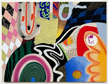 Work:&nbsp;Sunrise Road Trip (Sold) 32 x 42 in.