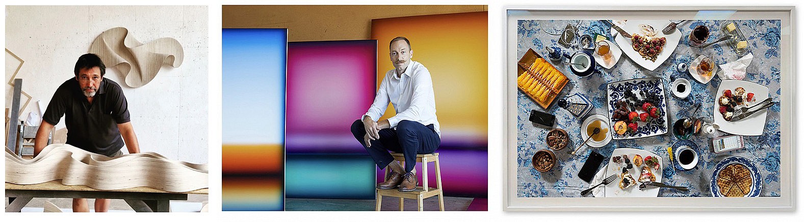 PRESS RELEASE: Group Show: New to the Program - Daniel Mirchev, Patrick DeAngelis & Christos Palios, Jan 1 - Feb 23, 2024