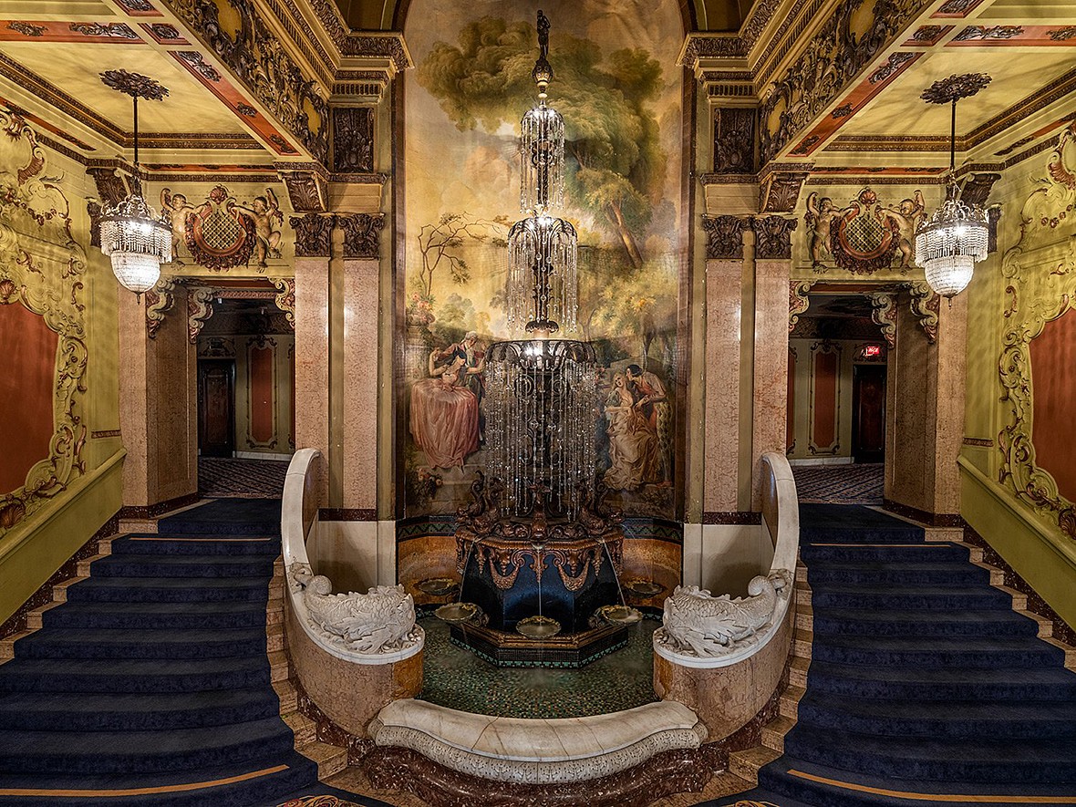 Christos Palios, Mezzanine Crystal Fountain, Los Angeles Theatre
Archival pigment print on paper, Sizes vary