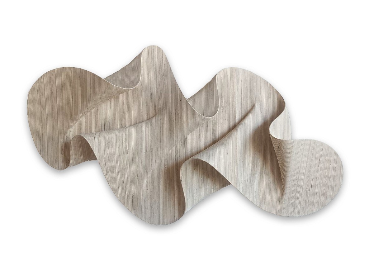 Daniel Mirchev, Cashmere Private Commission
Layered plywood, 30 x 55 x 9 in.