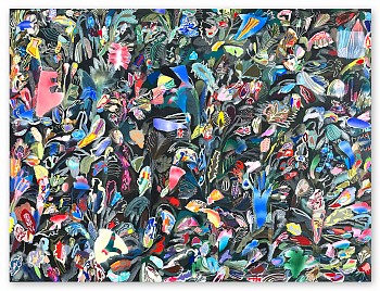 Sarah Giannobile -&nbsp;Evening Primrose 36 x 48 in.