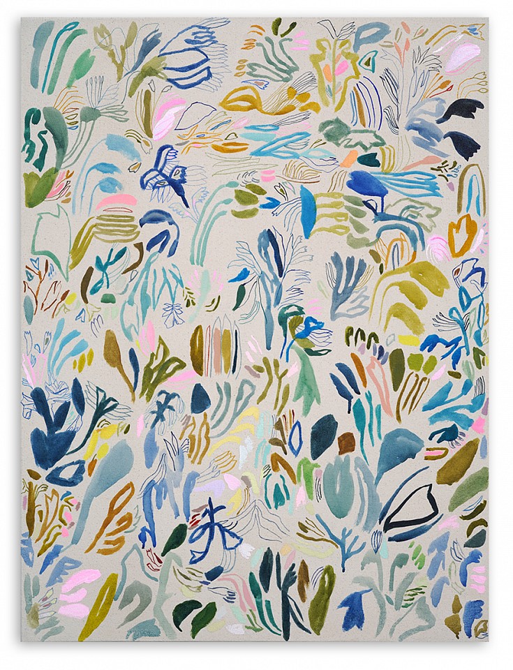 Sarah Giannobile, Blue Tone II (Sold)
Acrylic on canvas, 40 x 30 in.