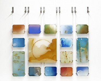 Carrie McGee -&nbsp;Bowl of Light (Sold) 54 x 58 x 4 in.