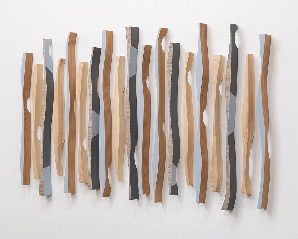 Pascal Pierme, Origines Blue on Me 1 (Sold)
Alder & Maple, 31 3/4 x 55 1/4 in.