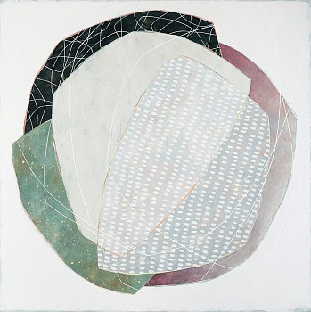 Karine L&eacute;ger -&nbsp;Keeping You Close 35 40 x 40 in.