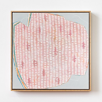 Karine L&eacute;ger -&nbsp;Vue du Ciel No. 5 25 1/4 x 25 1/4 in. framed