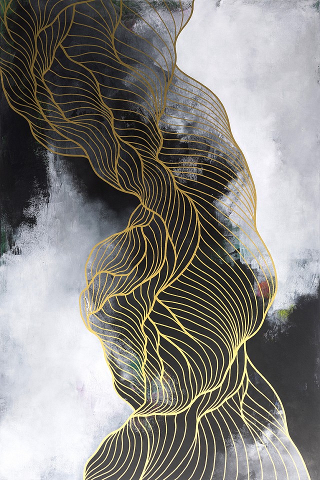 Tracie Cheng, Give Us Faith
Acrylic on canvas, 60 x 40 in.